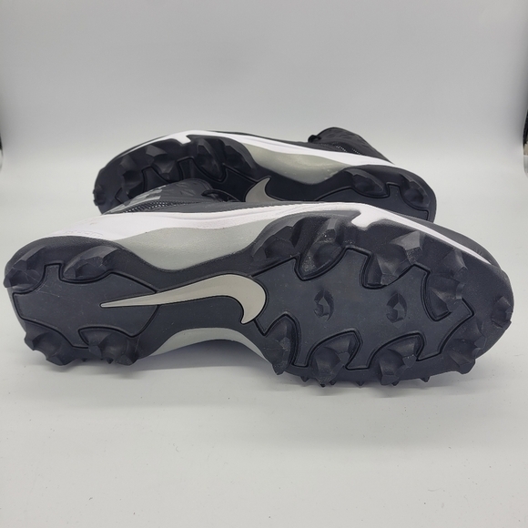 Nike Zoom Code Elite 3/4 TD Football Cleats Black/Silver Men Size 18 Wide - Picture 10 of 15